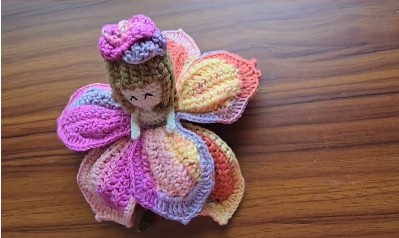 How To Crochet Rose Doll Tutorial 3