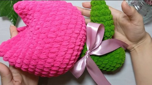 How To Crochet Tulip Easy Amigurumi 2
