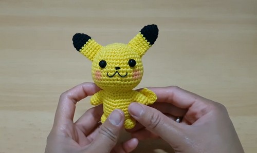 How To Crochet Amigurumi Pikachu 3