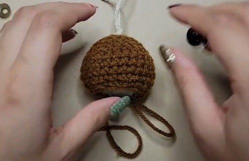 How To Crochet Gingerbread Man Ornament 1