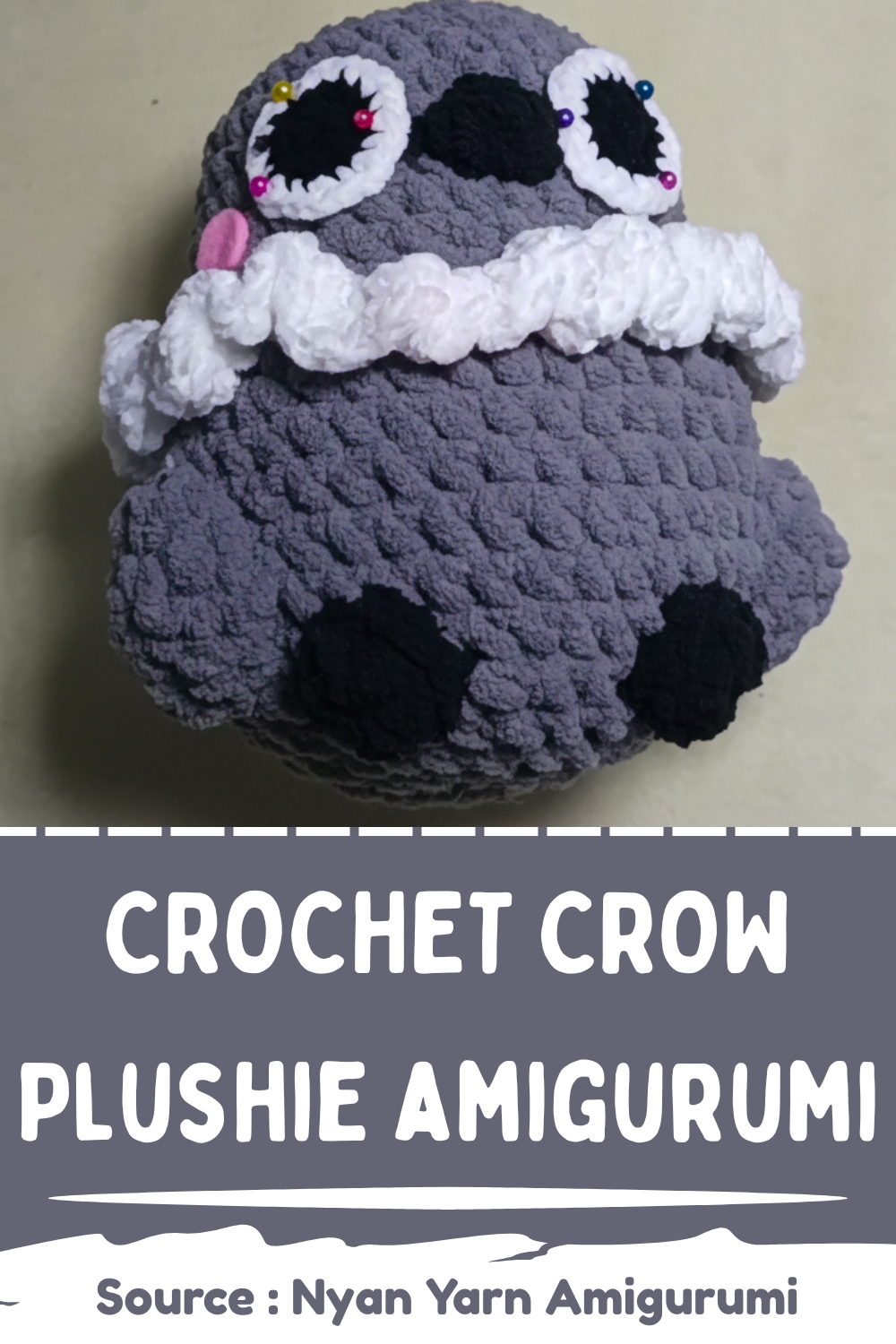 Copy of Crochet Crow Plushie