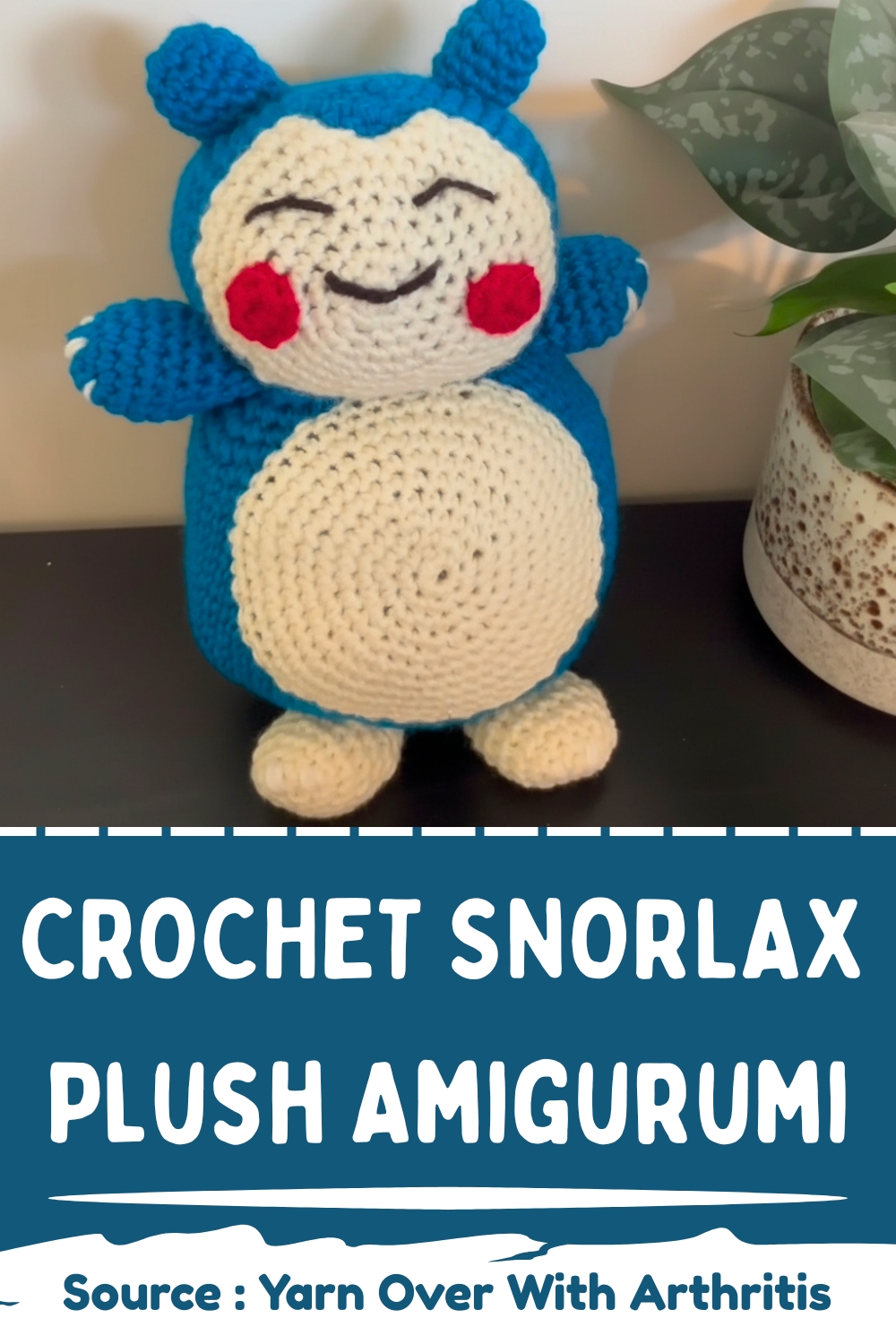 Copy of Crochet Snorlax Plush