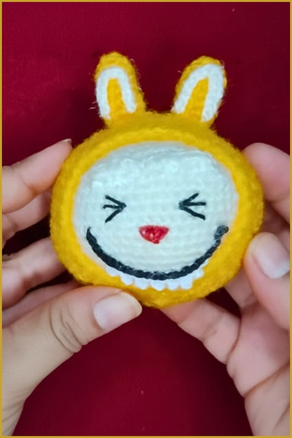 Crochet Amigurumi Labubu Doll 4