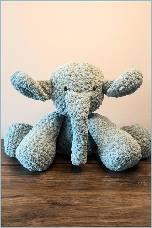 No Sew Crochet Amigurumi Elephant Pattern - Amigurumiy
