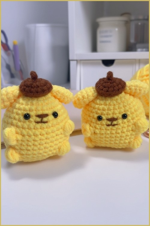 Crochet Pompompurin Plushie 4