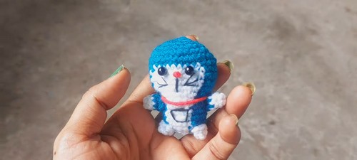 How To Crochet Simple Doraemon 3