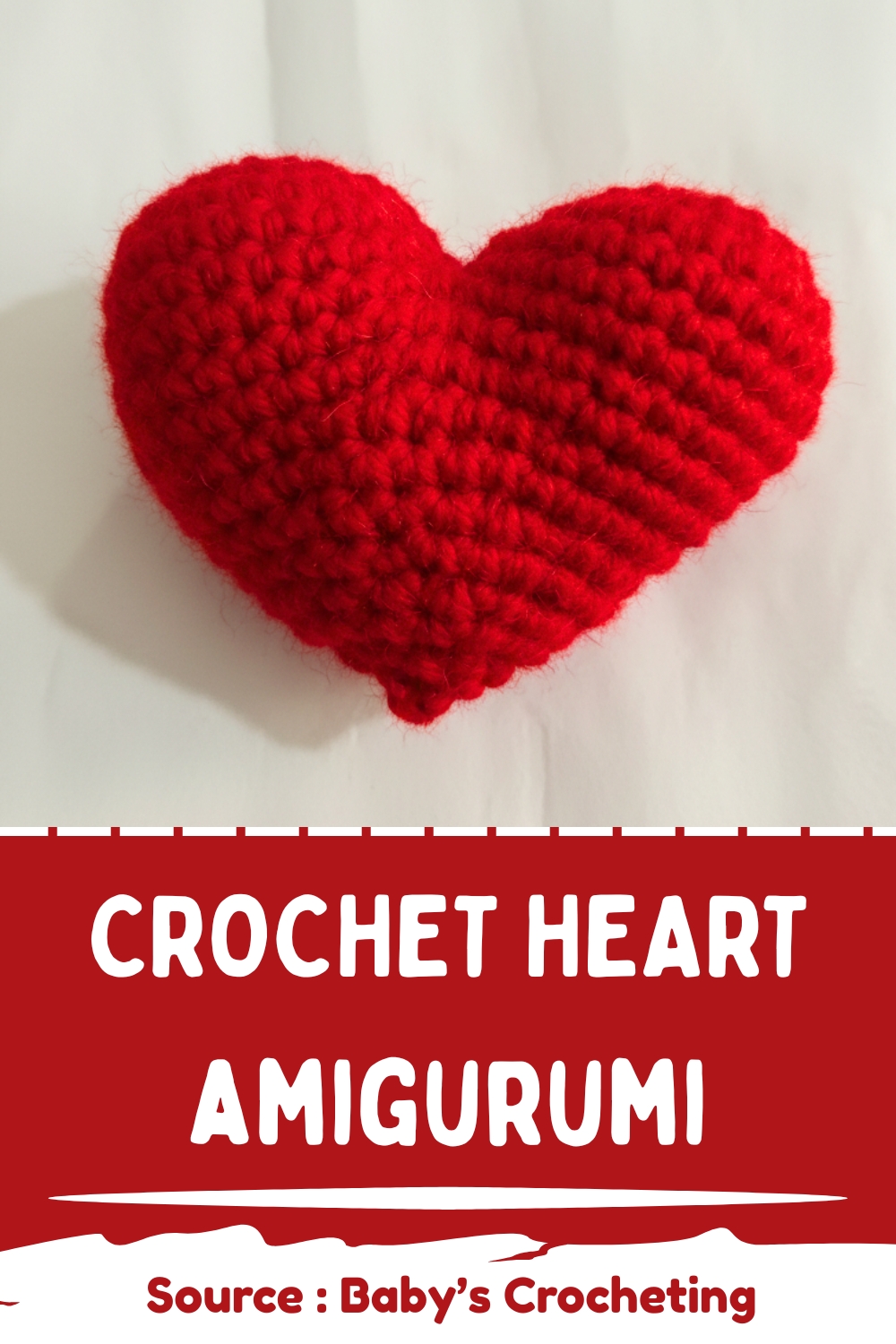 Free Pattern Crochet Heart Amigurumi Perfect For Beginners - Amigurumiy