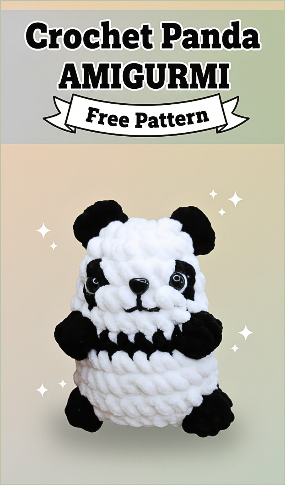 Panda Crochet Amigurumi Free Pattern For Beginners