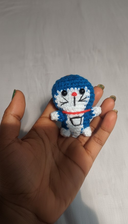 Crochet Mini Doraemon Amigurumi 4