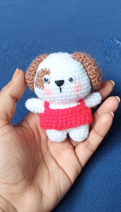 Crochet Puppy Dog Amigrumi Pattern 4