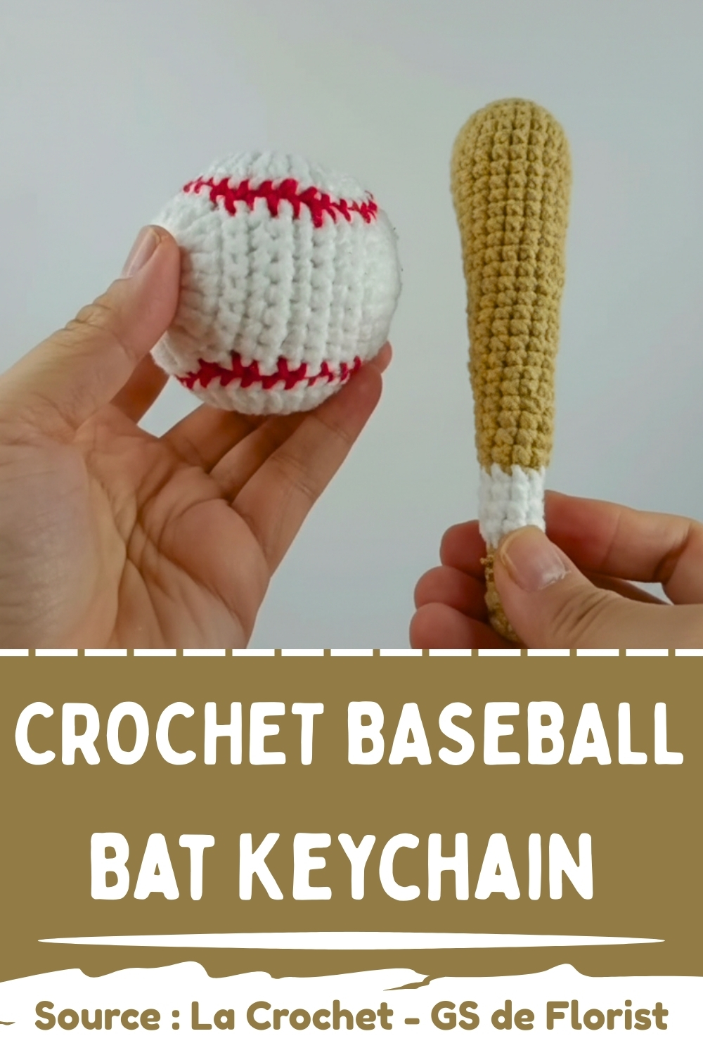 Crochet Baseball Bat And Ball Pattern Free Perfect For Sports Lovers ...