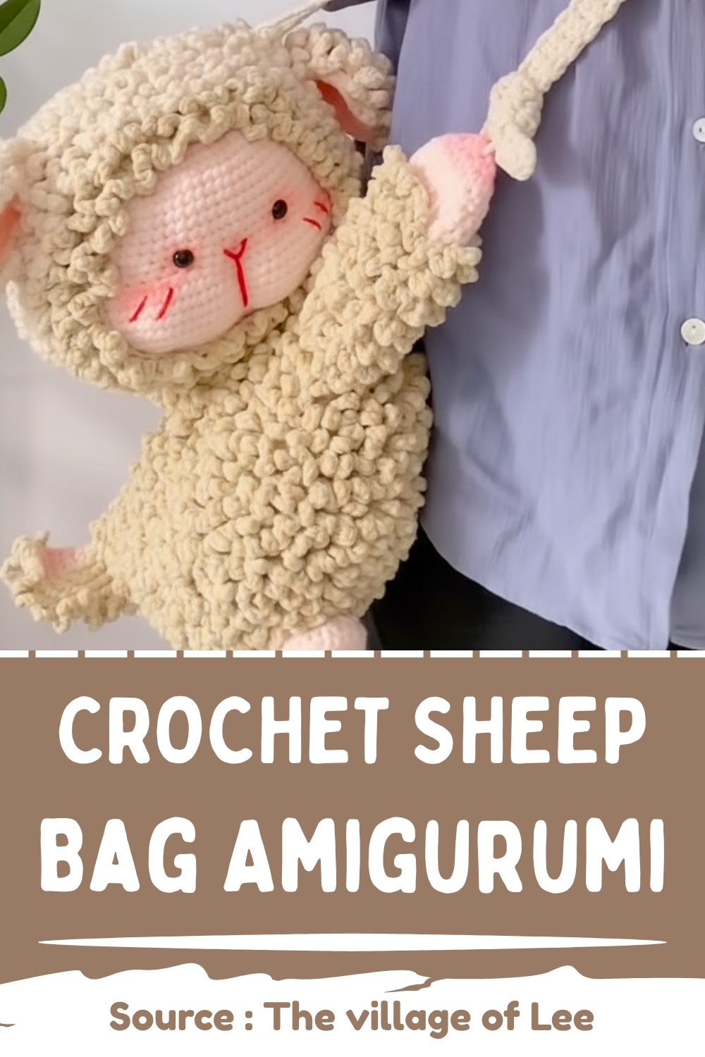 Copy of Crochet Sheep Bag Amigurumi