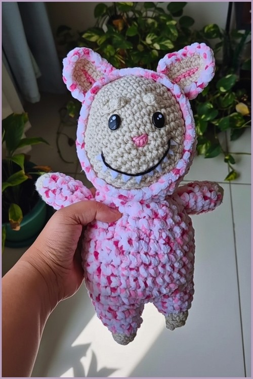 Crochet Labu Plushie Amigurumi 4