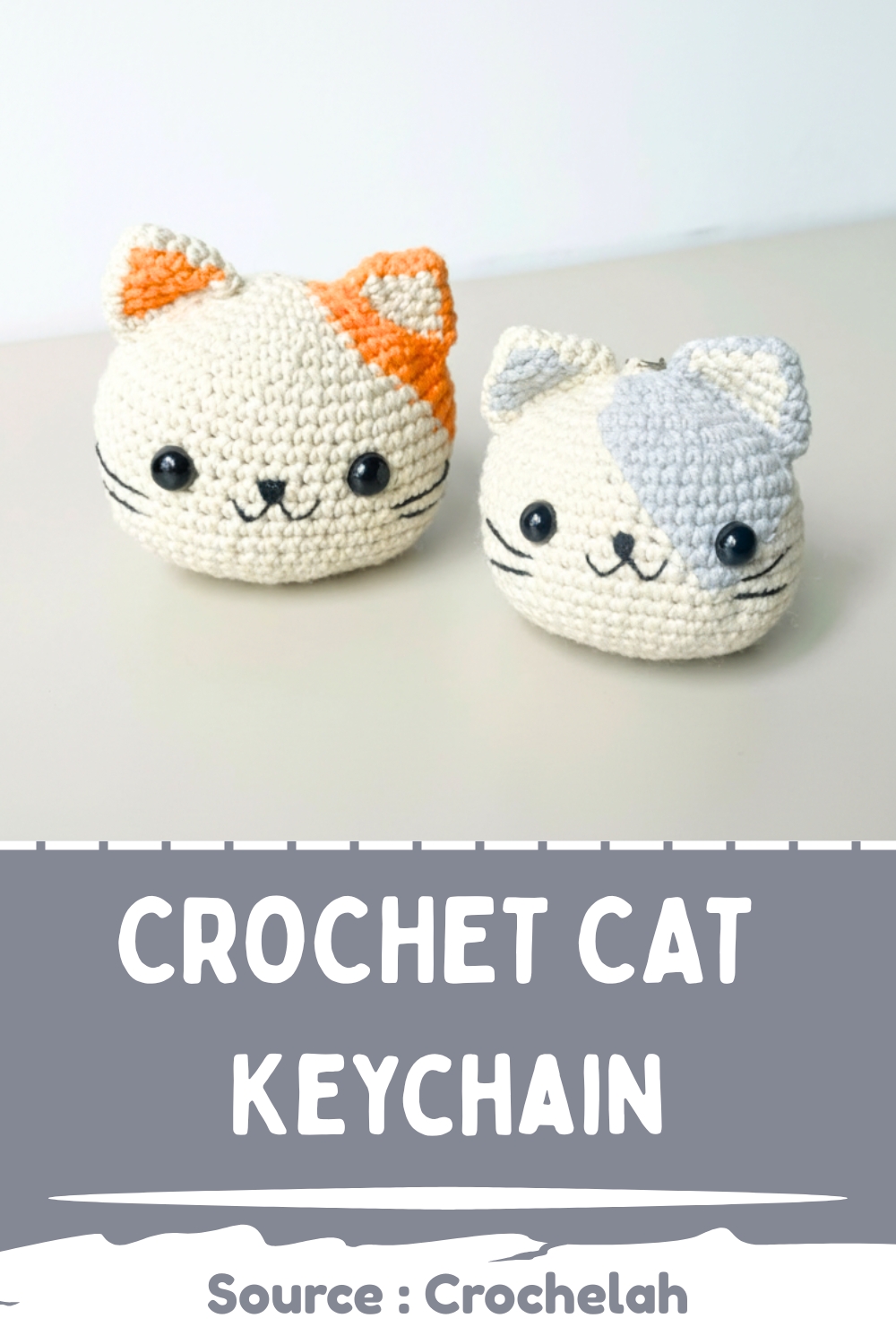 Crochet Cat Keychain Aesthetic Free Pattern You Will Love To Make ...