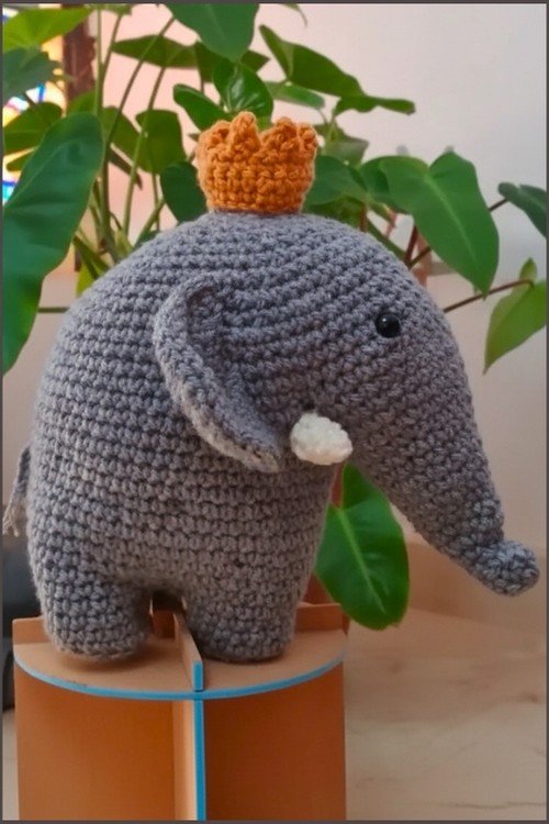 Crochet Elephant Amigurumi 4
