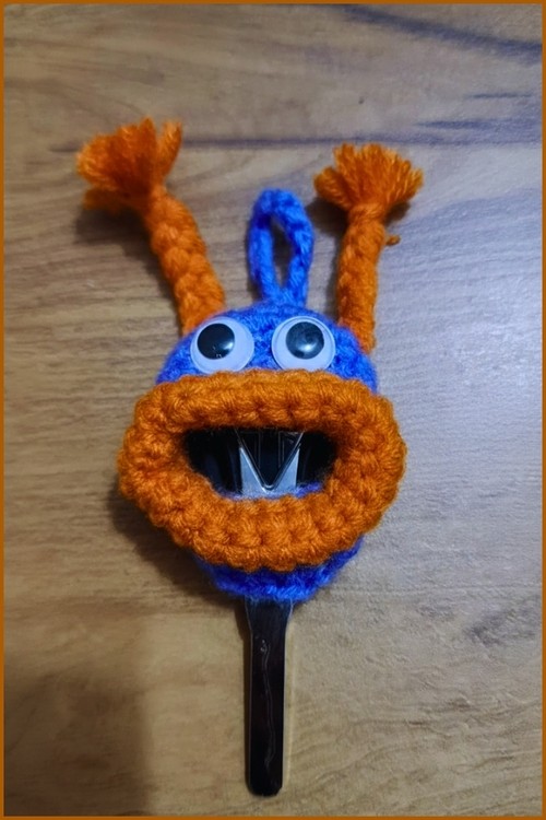 Crochet Keychain Monster 4