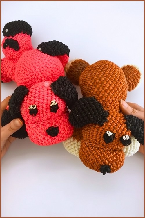 Crochet Loomigurumi Puppy Dog 4