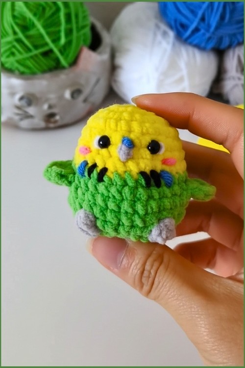 Crochet Mini Bird 4