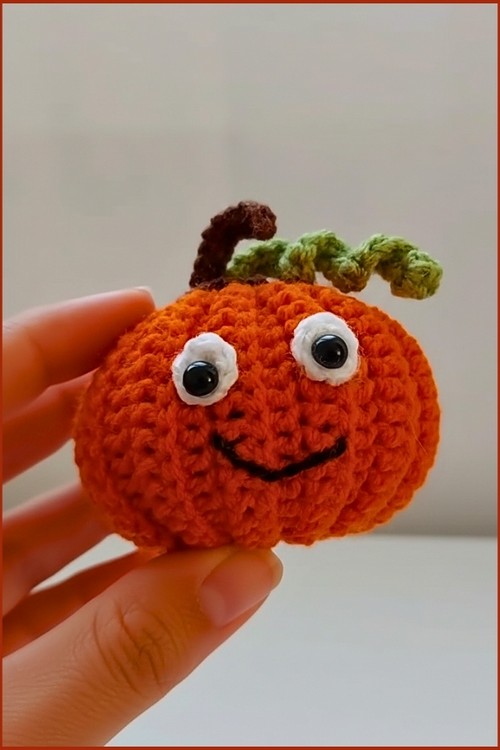 Crochet Pumpkin Amigurumi 4