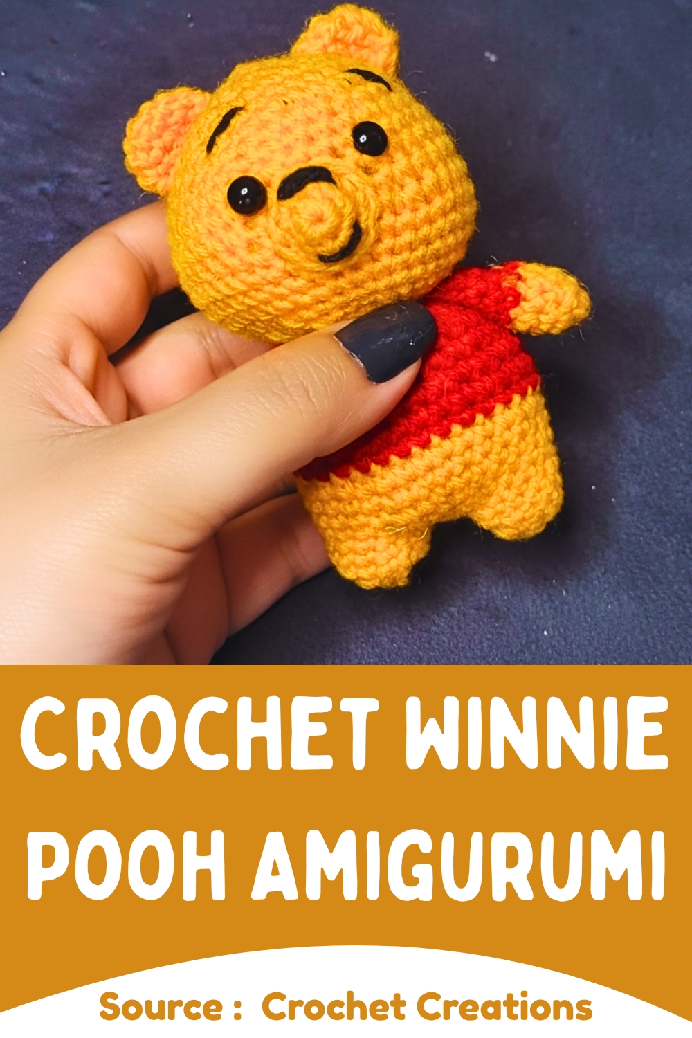 _Crochet Winnie Pooh Amigurumi