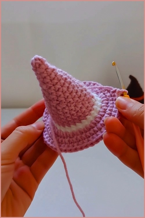 Crochet Witch Hat 4