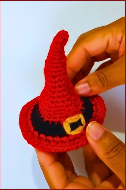Crochet Witch Hat Amigurumi 4