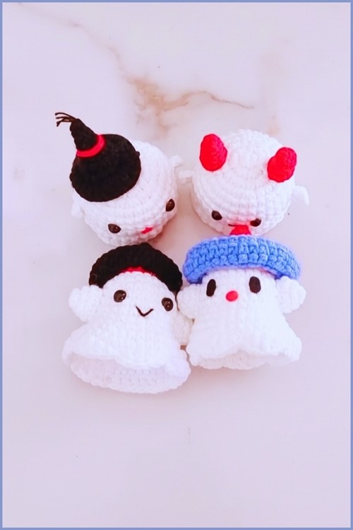 Crochet Zombie Ghost Amigurumi 4