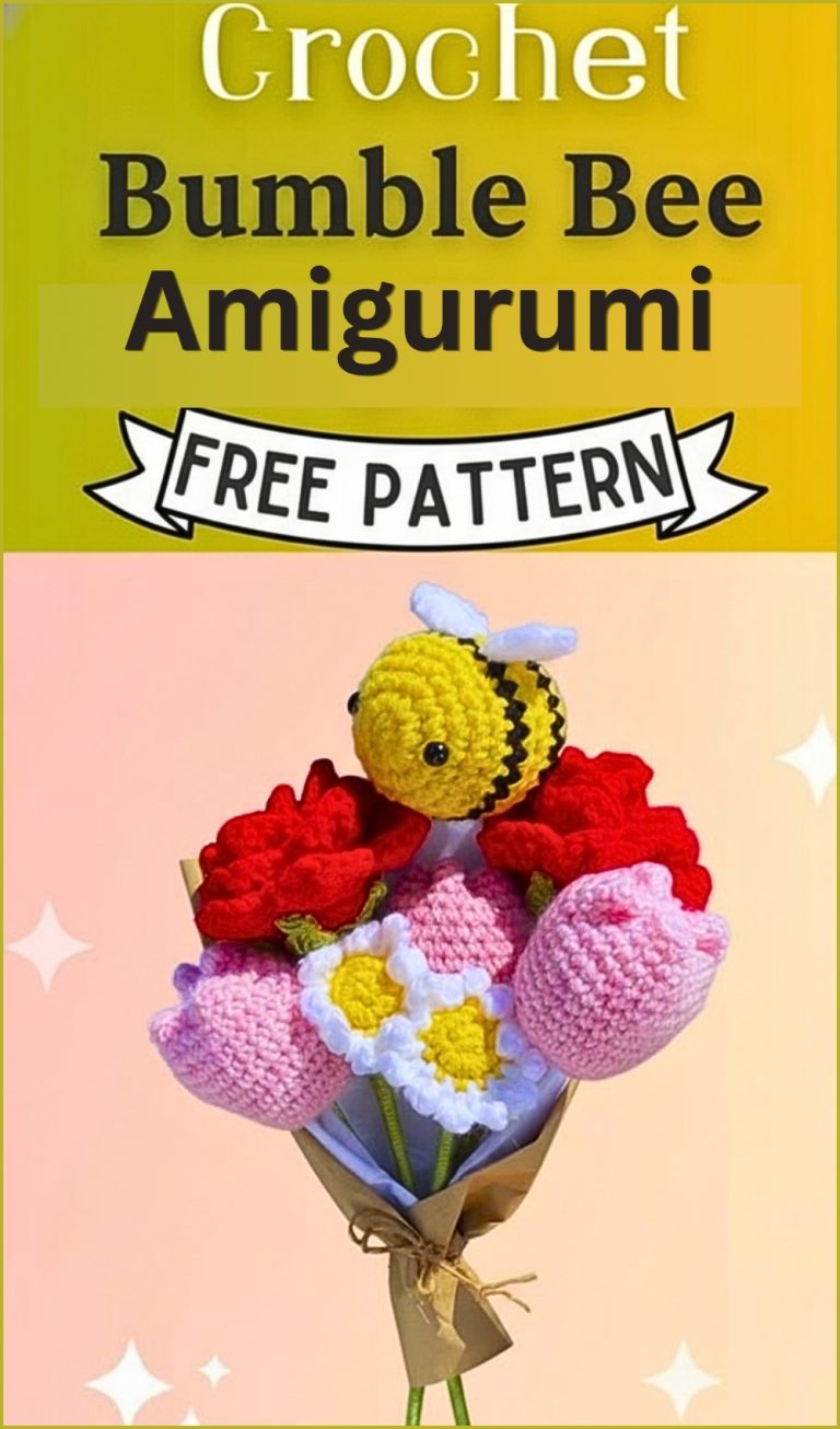 Cute Crochet Bumble Bee Pattern Free Easy For Beginners - Amigurumiy