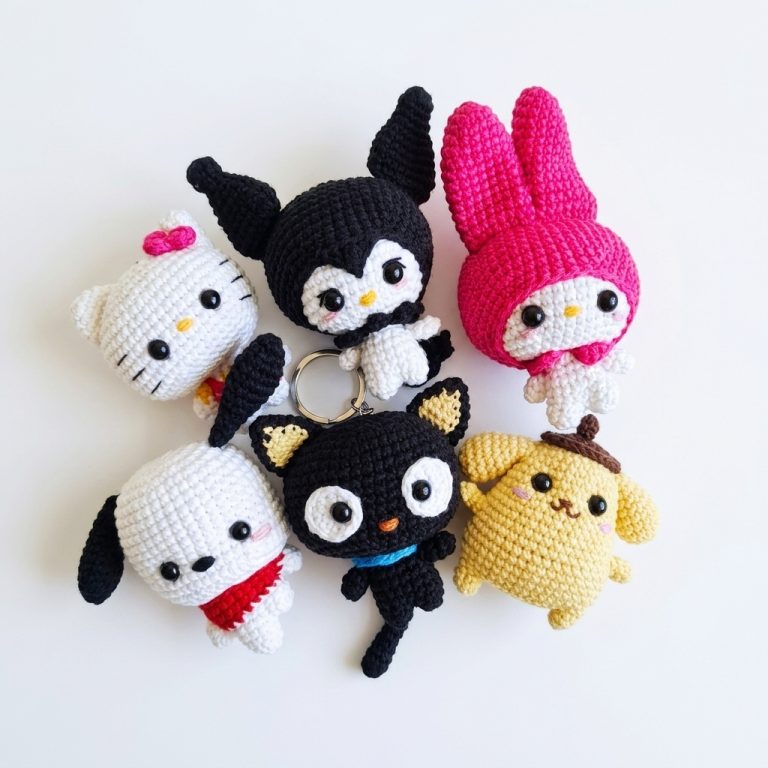 Free Black Chococat Amigurumi Crochet Pattern
