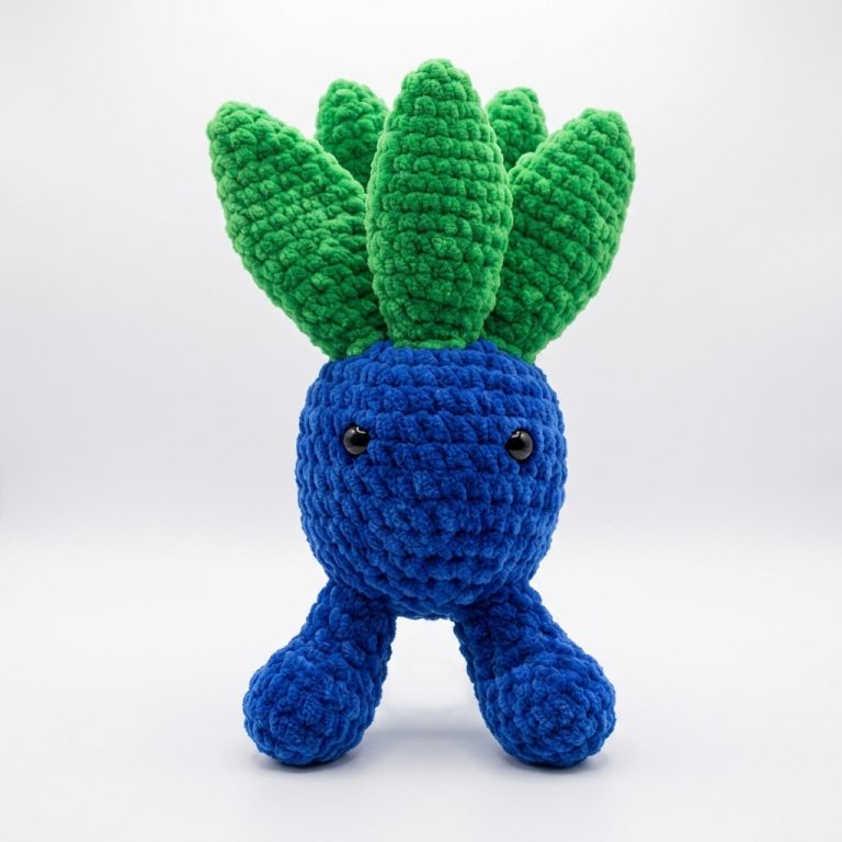 Free Oddish Pokémon Crochet Pattern for Beginners