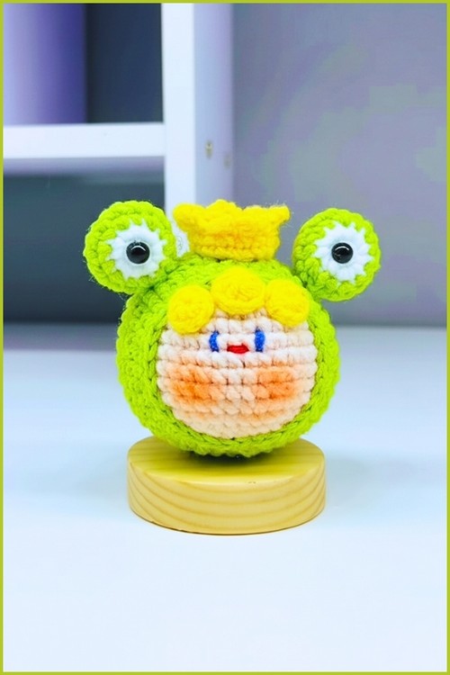 Frog Mochi Ball Keychain 4