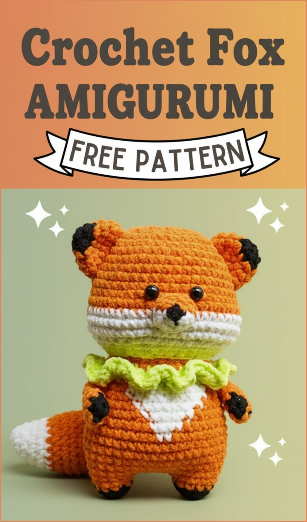 Adorable Crochet Fox Amigurumi Free Pattern For Beginners