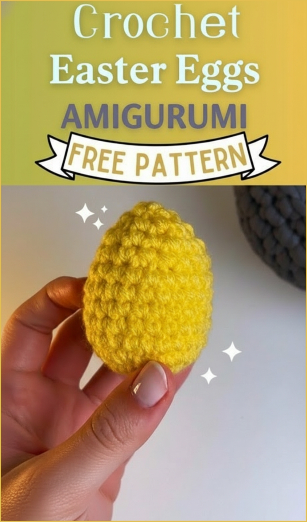 Crochet Easter Eggs Pattern Free Without A Magic Ring - Amigurumiy