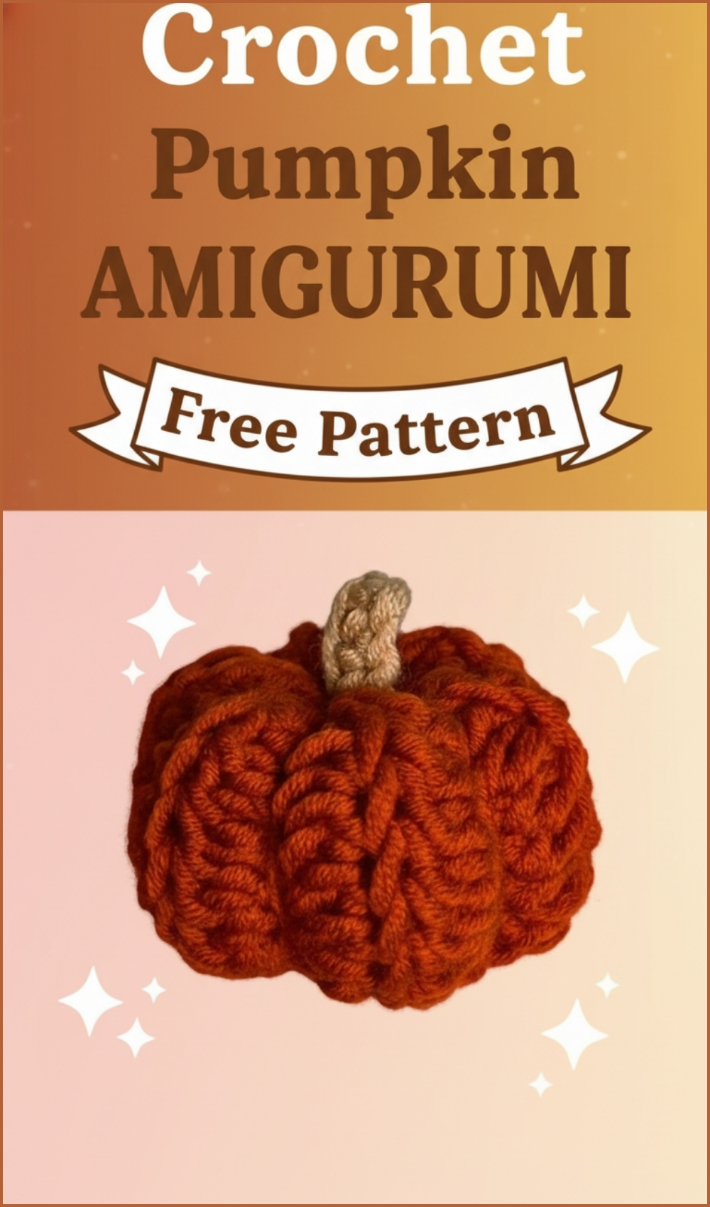 Crochet Pumpkin Free Pattern Easy Fr Beginners