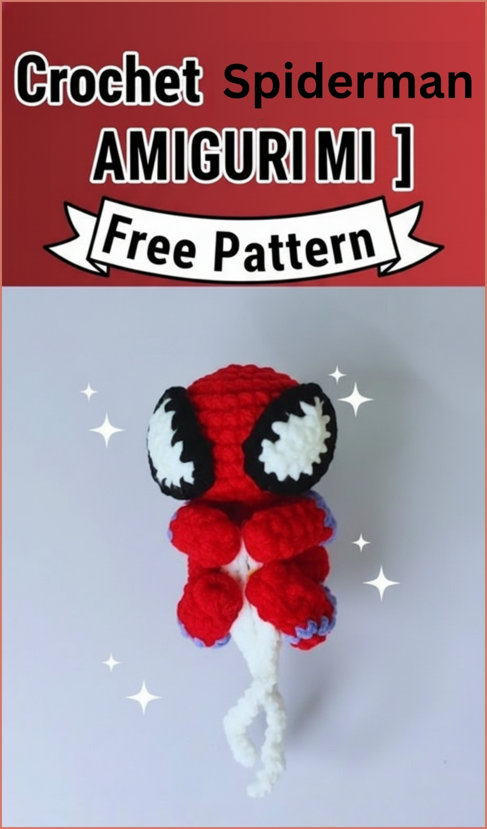 Crochet Spiderman Amigurumi Free Pattern For Beginners
