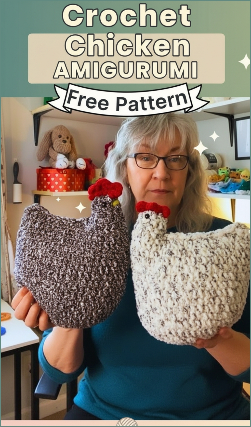 Crochet Amigurumi Chicken Nugget Free Tutorial Step By Step