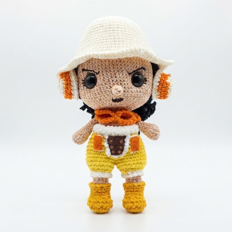 Free Chibi Usopp Doll Crochet Pattern