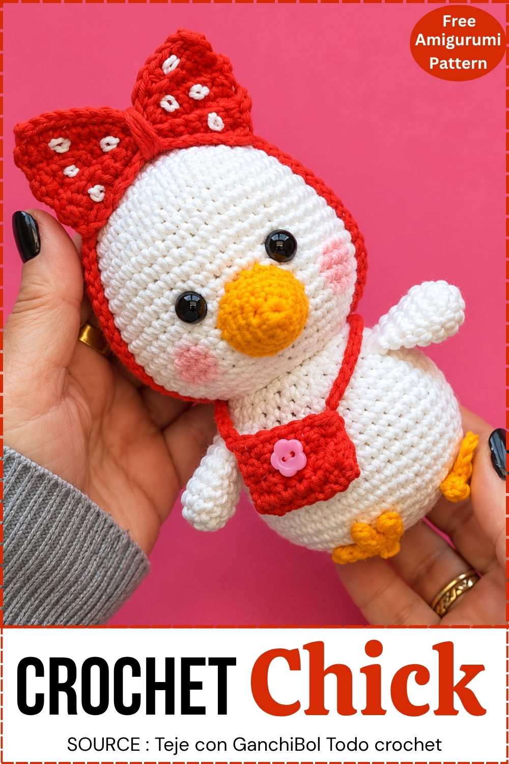 Copy of Chick Free Amigurumi Pattern
