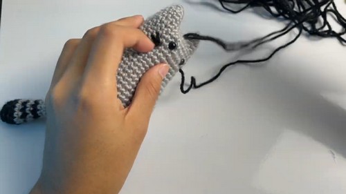 Crochet Christmas Cat (3)