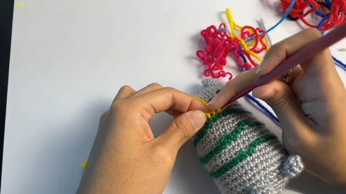 Crochet Christmas Cat (4)