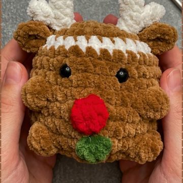 Crochet Gingerbread Doll 5