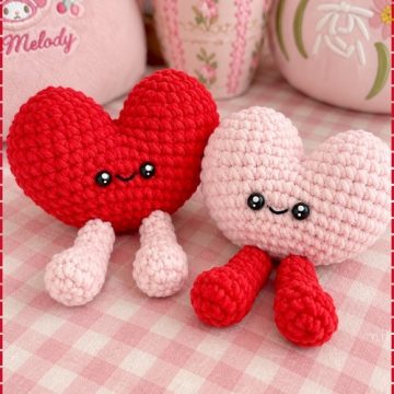 Crochet Heart Amigurumi 5